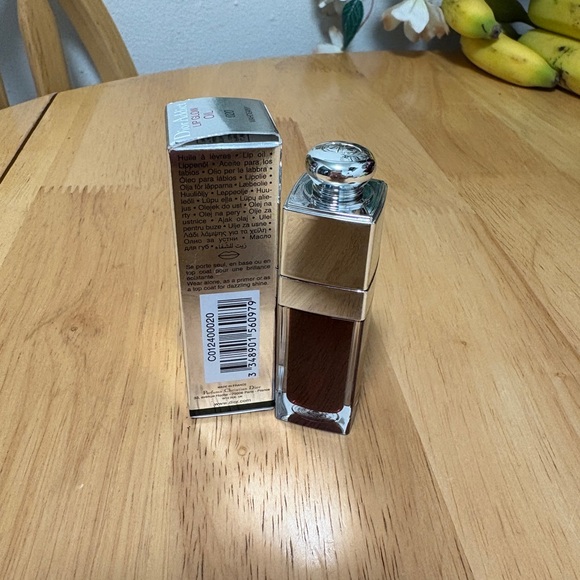 Christian Dior Addict Lip Glow Oil 020 Mahogany 0.20oz 6ml New In Box~ Authentic - Picture 2 of 7